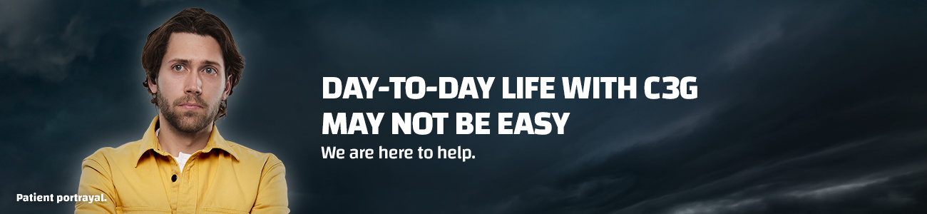 Day-to-Day life with C3G is not easy. We are here to help.