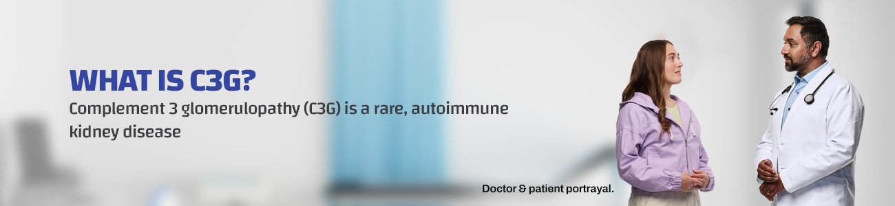 What is C3G? Complement 3 glomerulopathy (C3G): a rare, autoimmune kidney disease